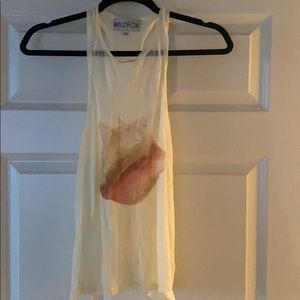 Wildfox Sheer tank